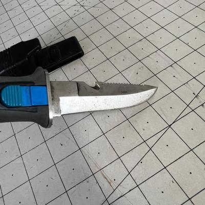 No Markers mark, but NICE Scuba Knife with Sheath