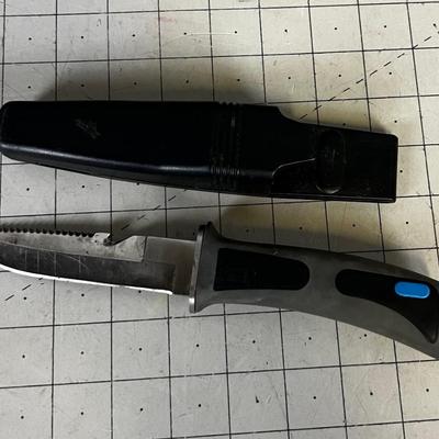 No Markers mark, but NICE Scuba Knife with Sheath