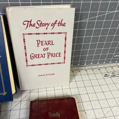 5 LDS Church Books