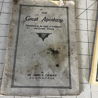 2 Early 1900's LDS Booklets 