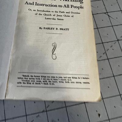 2 Early 1900's LDS Booklets 