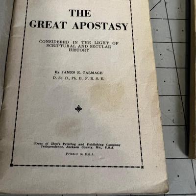 2 Early 1900's LDS Booklets 