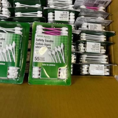 Large Case of Assured SAFETY SWABS NEW 