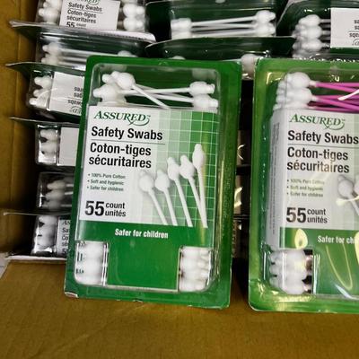 Large Case of Assured SAFETY SWABS NEW 