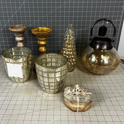 Silver and Gold DÃ©cor' LOT 