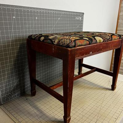 Mahogany Bench 