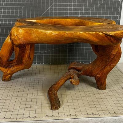 Table Base Old Juniper, Cedar or Pine Drift Wood