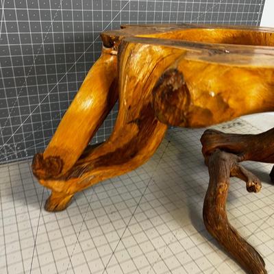 Table Base Old Juniper, Cedar or Pine Drift Wood