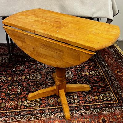 36" Round Drop Leaf Dinette Table