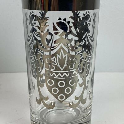 mcm GUARDIAN SHIELD SILVER KNIGHT BARWARE SET 