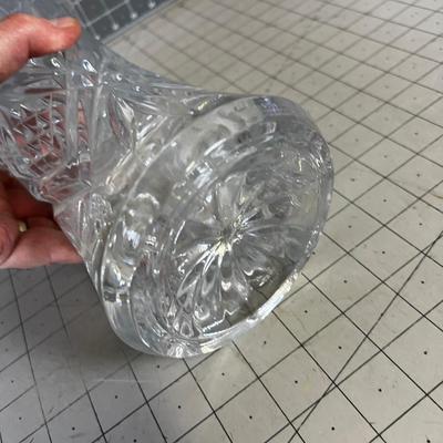 Leaded Crystal Cut Vase 