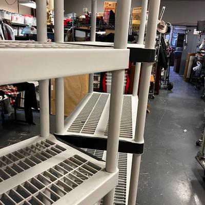 2 Strong KETER Brand  PLASTIC Garage Shelves