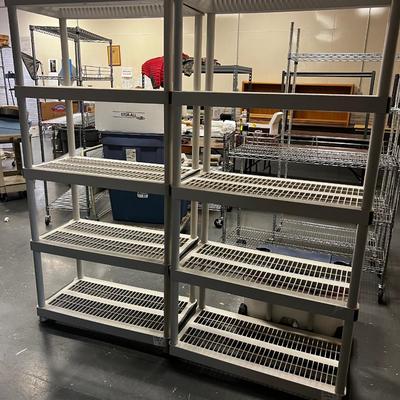 2 Strong KETER Brand  PLASTIC Garage Shelves