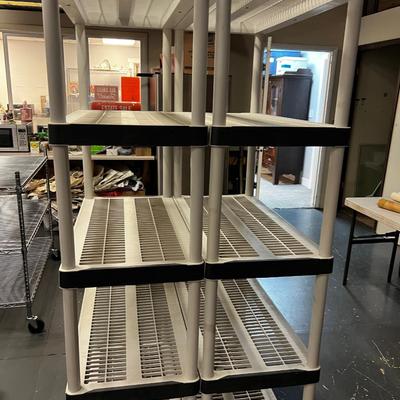2 Strong KETER Brand  PLASTIC Garage Shelves