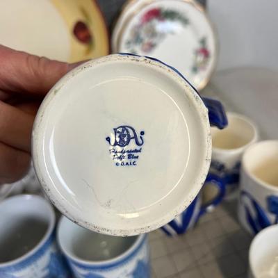 Giant Lot of Ceramic, China, Serving and Lovely Dishes