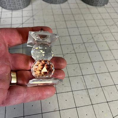 4 Swarovski Crystal Candle Stick 