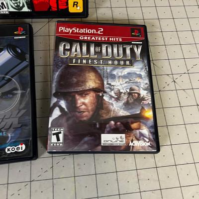 (3) Play Station 2 Games