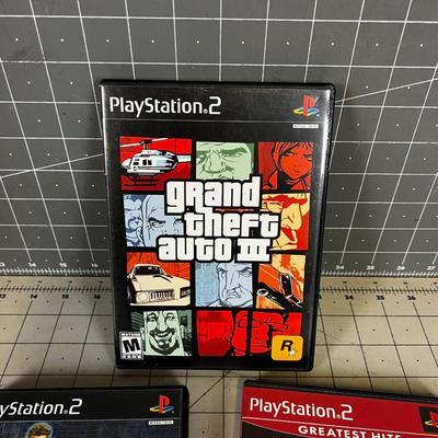 (3) Play Station 2 Games