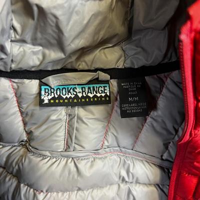 BROOKS RANGE Red Puffer Jacket 