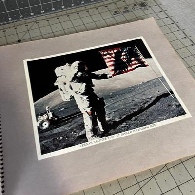 Scrapbook full of NASA Souvenir Photographs