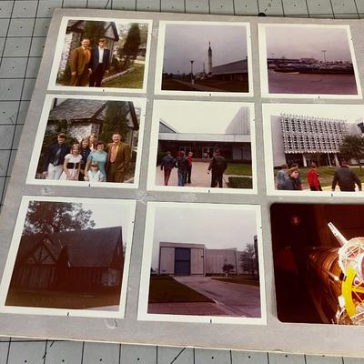 Scrapbook full of NASA Souvenir Photographs