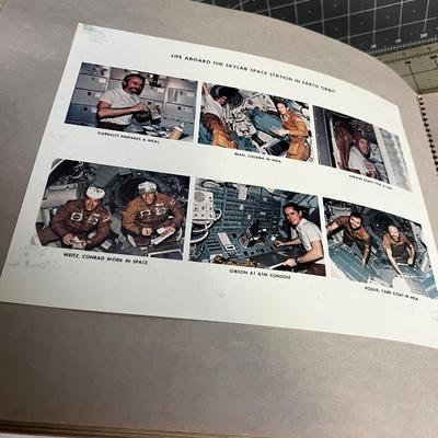 Scrapbook full of NASA Souvenir Photographs