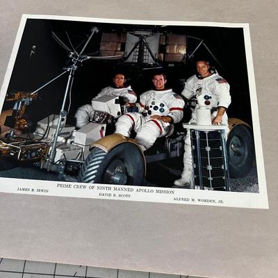 Scrapbook full of NASA Souvenir Photographs