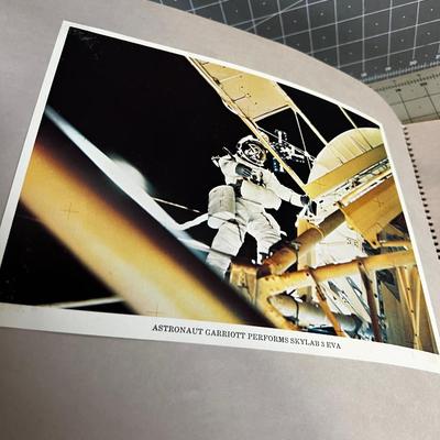 Scrapbook full of NASA Souvenir Photographs