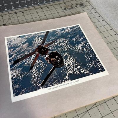 Scrapbook full of NASA Souvenir Photographs