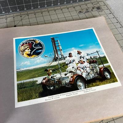 Scrapbook full of NASA Souvenir Photographs