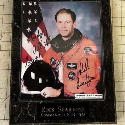 Autographed Rick Searfoss Commander STS-90 ASTRONAUT 