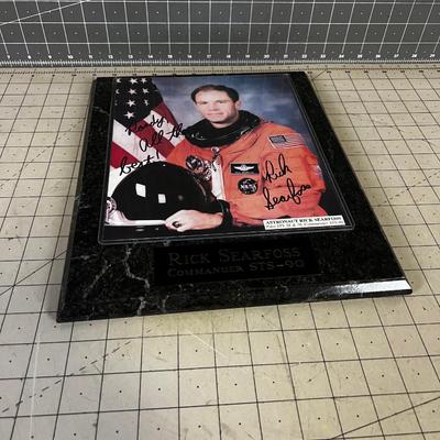 Autographed Rick Searfoss Commander STS-90 ASTRONAUT 