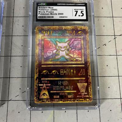 ANCIENT MEW PokÃ©mon Movie 2000 CGC 