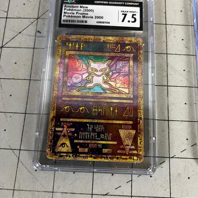 ANCIENT MEW PokÃ©mon Movie 2000 CGC 