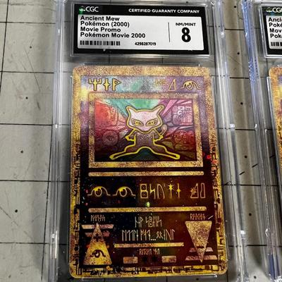 ANCIENT MEW PokÃ©mon Movie 2000 CGC 