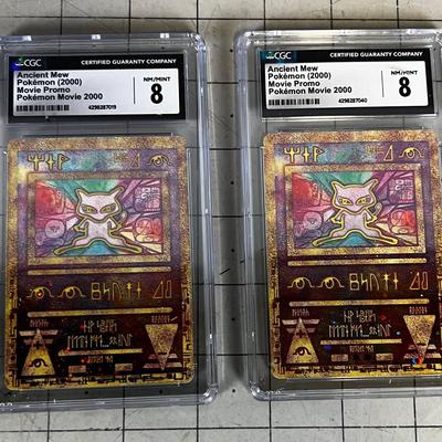 ANCIENT MEW PokÃ©mon Movie 2000 CGC 