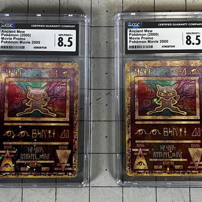 ANCIENT MEW PokÃ©mon Movie 2000 CGC 