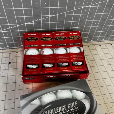 2 Boxes of Golf Balls NEW 