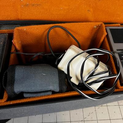 Sony Walk Man with Add on Speakers in a case