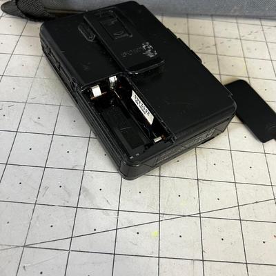 Sony Walk Man with Add on Speakers in a case