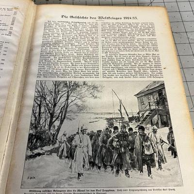 WWI German War Book