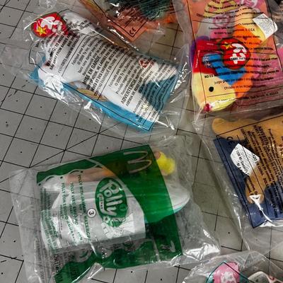 McDonalds Beanie Baby Toys From Happy Meals. 