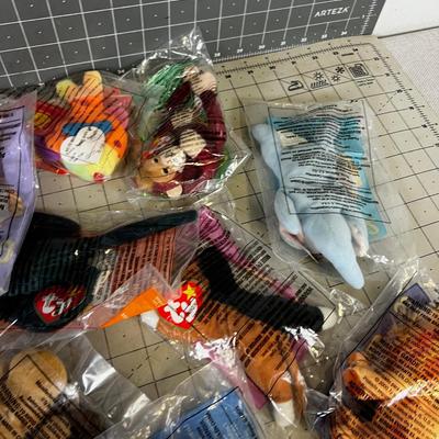 McDonalds Beanie Baby Toys From Happy Meals. 