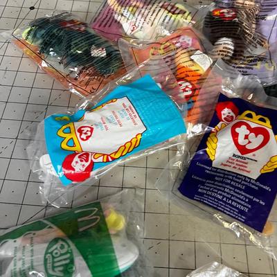 McDonalds Beanie Baby Toys From Happy Meals. 