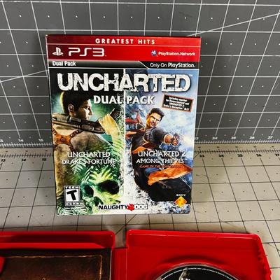 PS3 Uncharted Dual Pack Game 