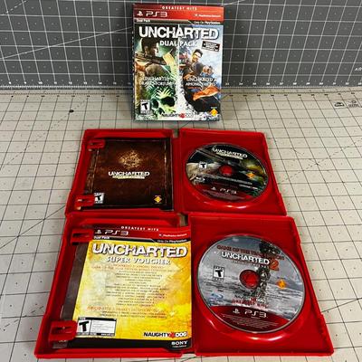 PS3 Uncharted Dual Pack Game 