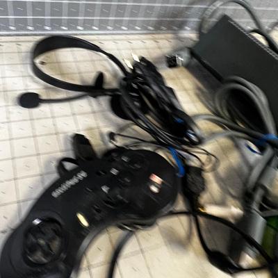 Gaming Items: Controls, head phone and power Supplies