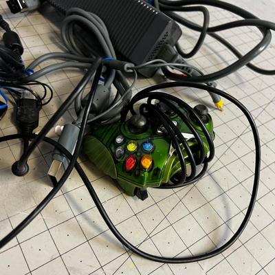 Gaming Items: Controls, head phone and power Supplies