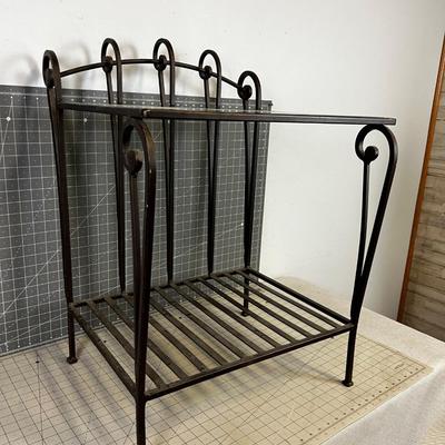 Wrought Iron End Table