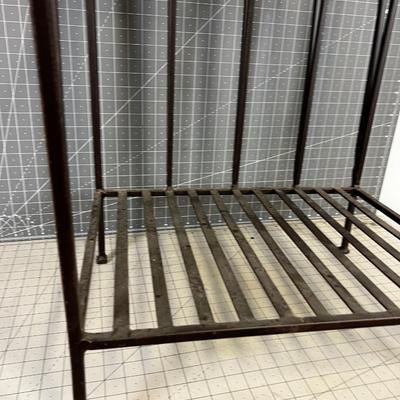 Wrought Iron End Table